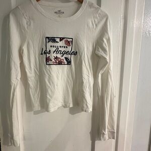 Cream Long sleeve Hollister Los Angeles